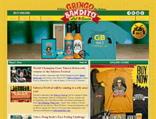 Tablet Screenshot of gringobandito.com